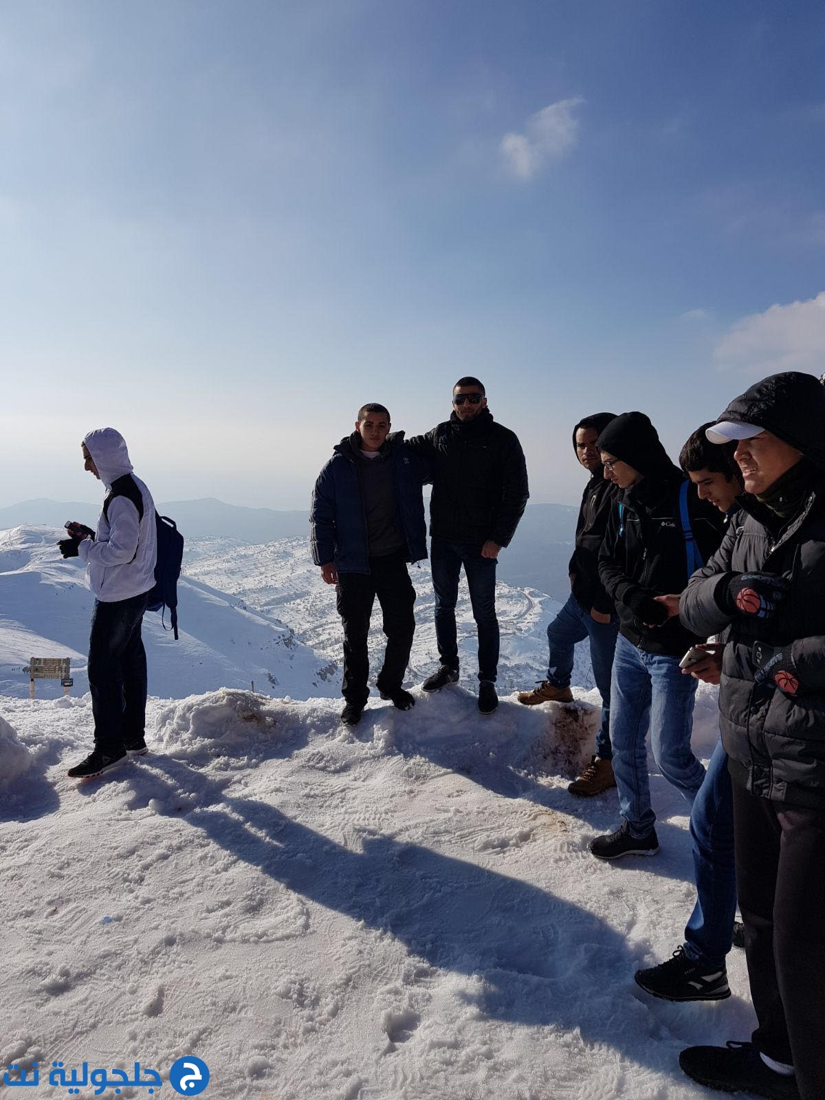 رحلة مدرسة جلجولية التكنولوجية الى جبل الشيخ